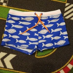 Mini Boden Swim Trunks